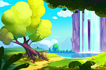 Obraz Zázračný les 1763